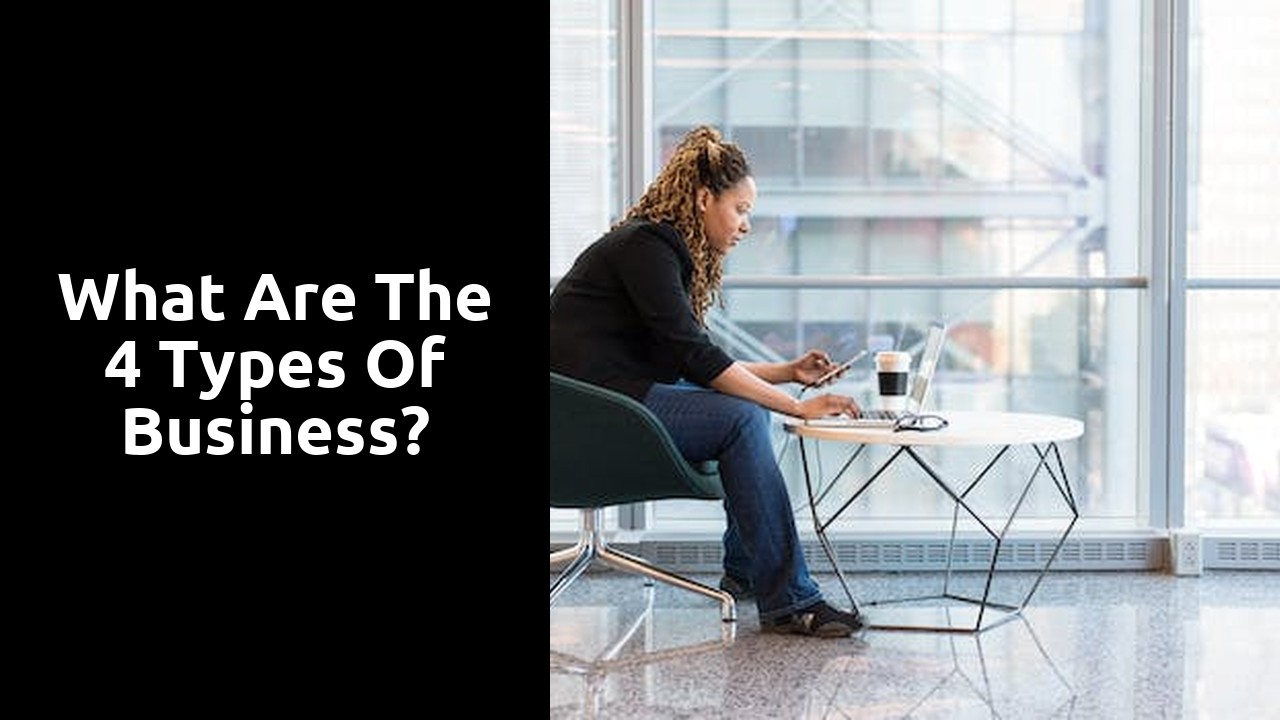 What are the 4 types of business?